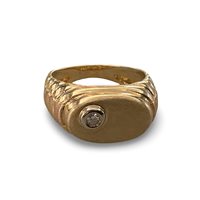 Anello Soranzo Gioielli Uomo in Oro giallo Diamante RT10440285